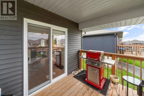 49&51 Dewal Place, Belleville, ON - Outdoor With Deck Patio Veranda With Exterior