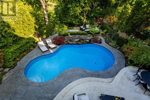 43 Kingsway Crescent, Toronto, ON - Outdoor With In Ground Pool With Backyard