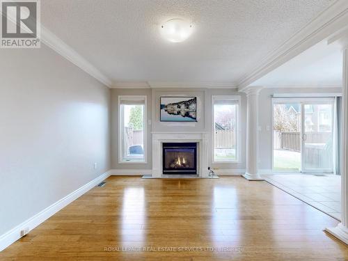 3064 Stornoway Circle, Oakville, ON - Indoor Photo Showing Living Room With Fireplace
