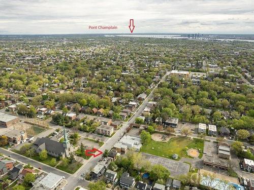 Aerial photo - 235  - 239 Rue De Gentilly O., Longueuil (Le Vieux-Longueuil), QC - Outdoor With View