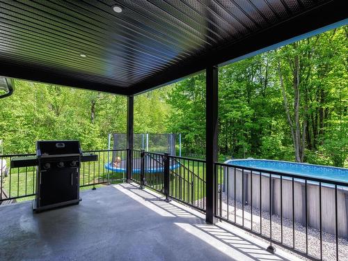 Patio - 255 Ch. Ravary, Rivière-Beaudette, QC - Outdoor With Above Ground Pool With Exterior