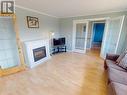 4594 Fernwood Ave, Powell River, BC  - Indoor Photo Showing Living Room With Fireplace 