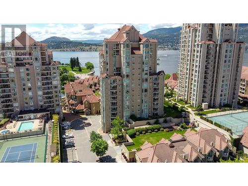 1152 Sunset Drive Unit# 703, Kelowna, BC - Outdoor With Body Of Water With Facade