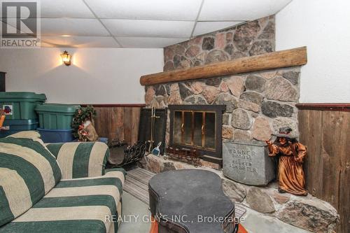 99 Pontypool Road, Kawartha Lakes, ON - Indoor With Fireplace