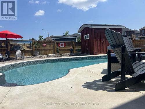 23 Kierland Road, Barrie, ON - Outdoor With In Ground Pool