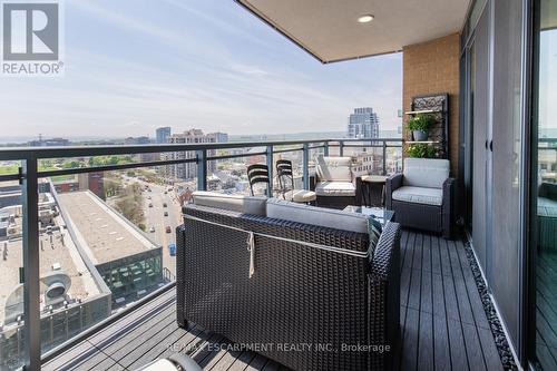 1401 - 2060 Lakeshore Road, Burlington, ON - Outdoor With Balcony With View With Exterior