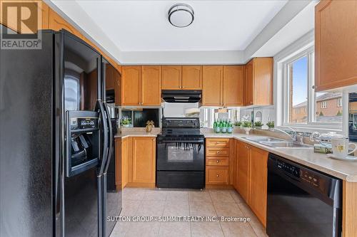 18 Cloverlawn Street, Brampton, ON - Indoor Photo Showing Kitchen With Double Sink