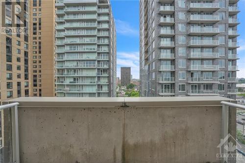 100 Champagne Avenue S Unit#1004, Ottawa, ON - Outdoor With Balcony With Facade