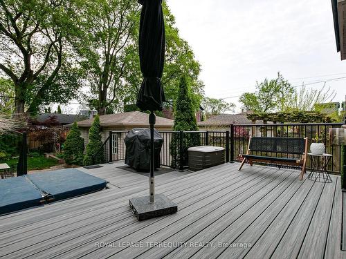 307 Woodmount Ave, Toronto, ON - Outdoor With Deck Patio Veranda With Exterior