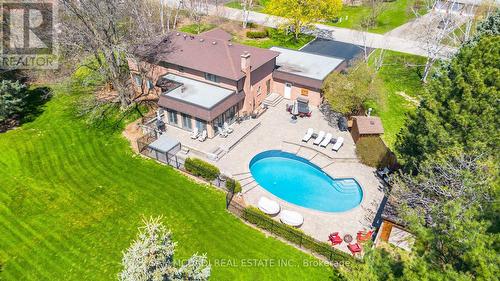 3 Huttonville Drive, Brampton, ON - Outdoor With In Ground Pool