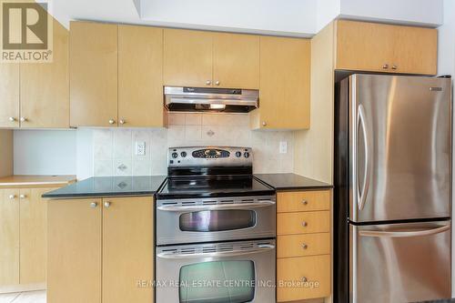 411 - 1 Elm Drive, Mississauga, ON - Indoor Photo Showing Kitchen With Stainless Steel Kitchen