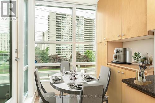 411 - 1 Elm Drive, Mississauga, ON - Indoor Photo Showing Dining Room