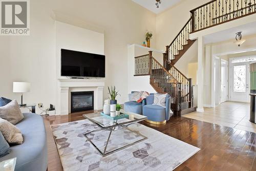 26 Orchard Drive, Mono, ON - Indoor Photo Showing Living Room With Fireplace