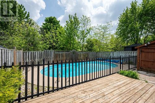 277 Rossmore Court, London, ON - Outdoor With In Ground Pool With Deck Patio Veranda