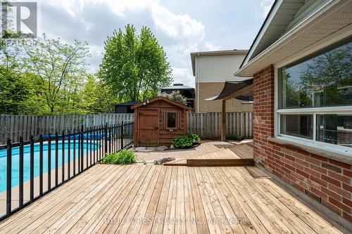 277 Rossmore Court, London, ON - Outdoor With In Ground Pool With Deck Patio Veranda With Exterior