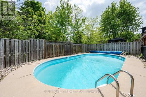 277 Rossmore Court, London, ON - Outdoor With In Ground Pool With Backyard