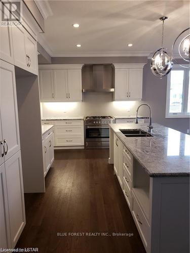 17 Royal Crescent, Southwold (Talbotville), ON - Indoor Photo Showing Kitchen With Double Sink