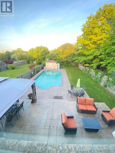 5399 Mcfarren Boulevard, Mississauga, ON - Outdoor With In Ground Pool With Backyard