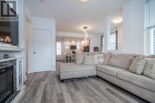 30 Samantha Lane, Midland, ON - Indoor Photo Showing Living Room With Fireplace