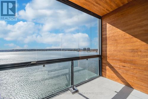 902 - 185 Dunlop Street E, Barrie, ON - Outdoor With Body Of Water With Balcony With View