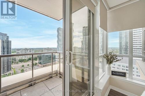 2602 - 4080 Living Arts Drive, Mississauga, ON - Outdoor With Balcony With View With Exterior