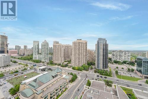 2602 - 4080 Living Arts Drive, Mississauga, ON - Outdoor With View