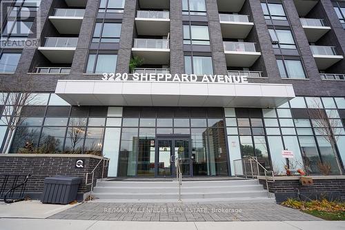 414 - 3220 Sheppard Avenue, Toronto, ON - Outdoor With Balcony