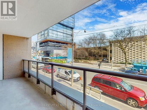 203 - 250 Jarvis Street, Toronto, ON - Outdoor With Balcony With Exterior