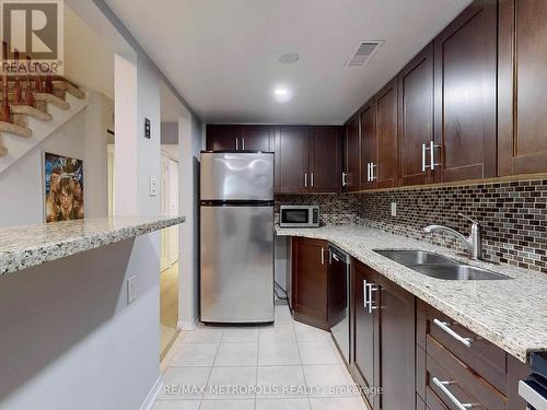 B - 36 Shank Street, Toronto, ON - Indoor Photo Showing Kitchen With Stainless Steel Kitchen With Double Sink With Upgraded Kitchen