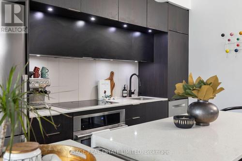 105 - 55 Regent Park Boulevard, Toronto, ON - Indoor Photo Showing Kitchen With Upgraded Kitchen