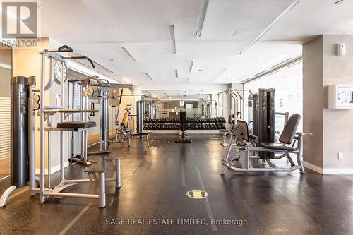 105 - 55 Regent Park Boulevard, Toronto, ON - Indoor Photo Showing Gym Room