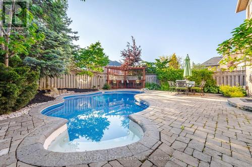 435 Grovehill Road, Oakville, ON - Outdoor With In Ground Pool With Backyard