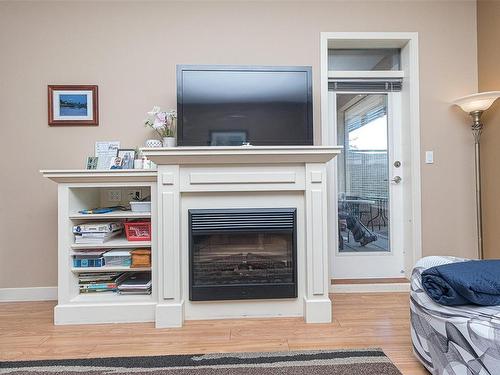 204-623 Treanor Ave, Langford, BC - Indoor With Fireplace