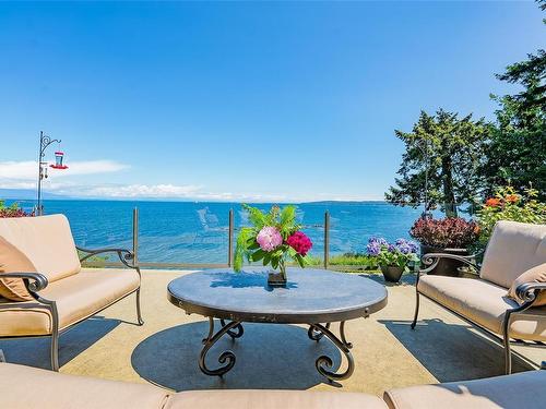 3399 Stephenson Point Rd, Nanaimo, BC - Outdoor With Body Of Water With Deck Patio Veranda With View