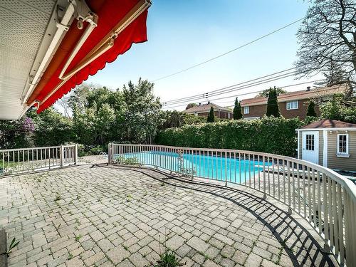 Patio - 428 Av. Woodlea, Mont-Royal, QC - Outdoor With In Ground Pool