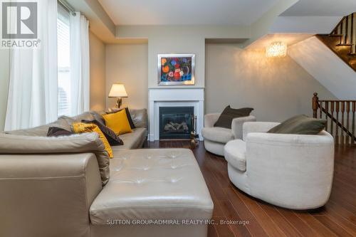 94 North Park Road, Vaughan, ON - Indoor Photo Showing Living Room With Fireplace