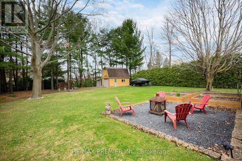 1870 St. Johns Road, Innisfil, ON - Outdoor With Backyard