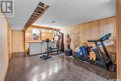 306 Montreal Avenue, Saskatoon, SK - Indoor Photo Showing Gym Room