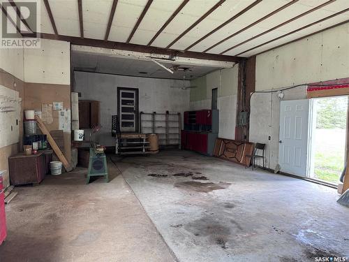 Smith Acreage, Pleasantdale Rm No. 398, SK - Indoor Photo Showing Garage
