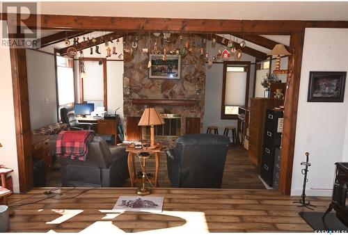 Smith Acreage, Pleasantdale Rm No. 398, SK - Indoor With Fireplace