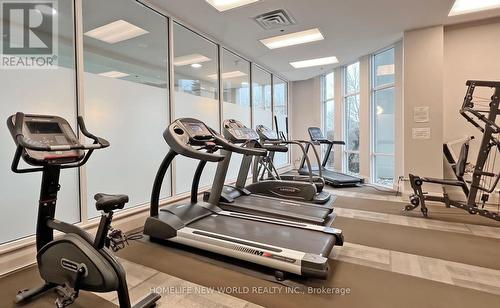 2902 - 50 Brian Harrison Way, Toronto, ON - Indoor Photo Showing Gym Room