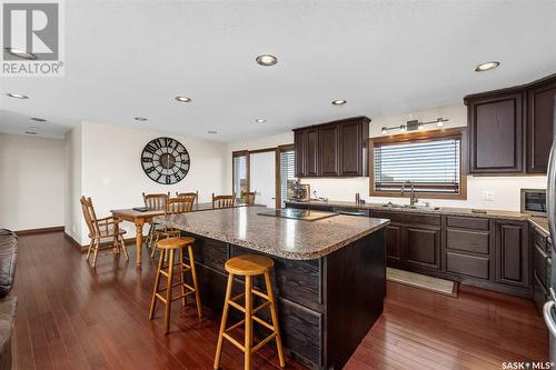 Thul Acreage, Marquis Rm No. 191, SK - Indoor Photo Showing Kitchen With Double Sink