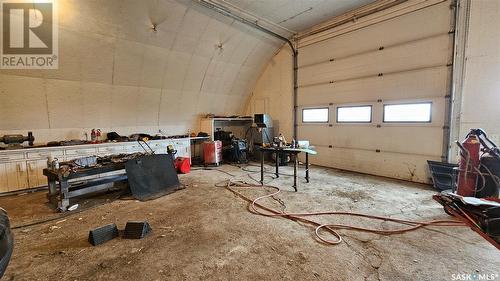 Acreage 7 Miles North Of Gull Lake, Gull Lake Rm No. 139, SK - Indoor Photo Showing Garage