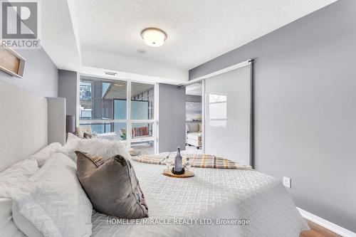 1110 - 38 Joe Shuster Way, Toronto, ON - Indoor Photo Showing Bedroom