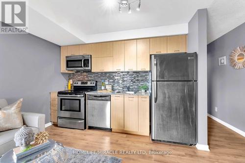 1110 - 38 Joe Shuster Way, Toronto, ON - Indoor Photo Showing Kitchen With Stainless Steel Kitchen