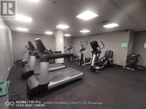 1110 - 38 Joe Shuster Way, Toronto, ON - Indoor Photo Showing Gym Room