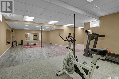 1102 Wascana Highlands, Regina, SK - Indoor Photo Showing Gym Room