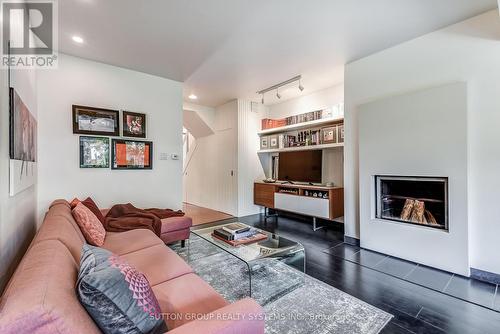 116 Glenrose Avenue, Toronto, ON - Indoor Photo Showing Living Room With Fireplace