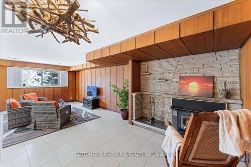 241 Derrydown Road, Toronto, ON - Indoor With Fireplace