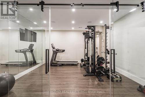 1580 Crestview Avenue, Mississauga, ON - Indoor Photo Showing Gym Room